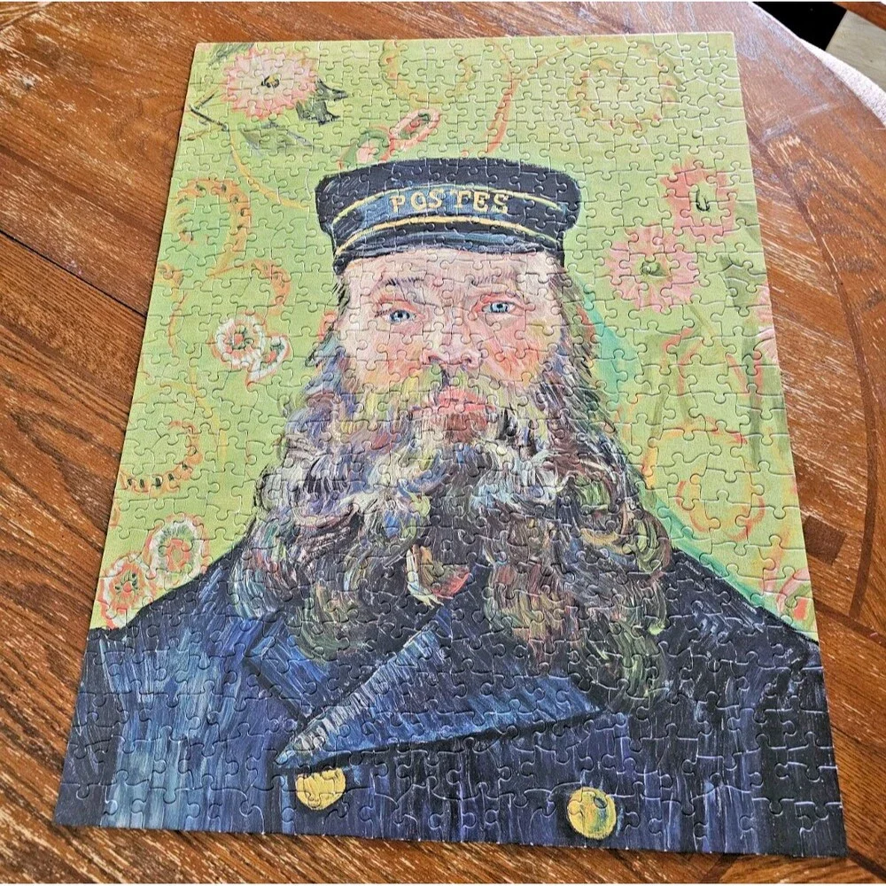 Vincent van Gogh The Postman Jigsaw Puzzle Barnes Foundation 500pcs complete